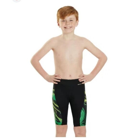 Sporti Boys Swim Jammers Set Of 2 Size 30 Nylon Lycra - Picture 7 of 9